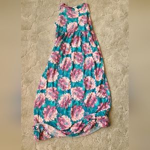 Honey and Lace Floral Maxi Dress